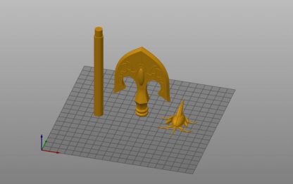 Giorno Giovanna insect Arrow 3d model for 3d printing