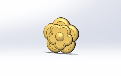 3D model Grey's rose for 3d print and cosplay from Black Clover