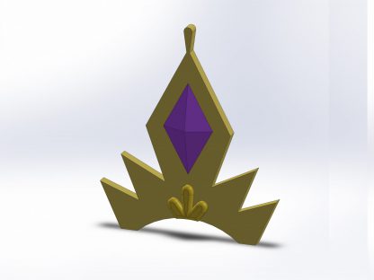 3D model Moon Butterfly's Crown for cosplay