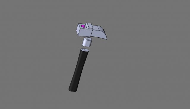 3D model | Nobara Kugisaki hammer