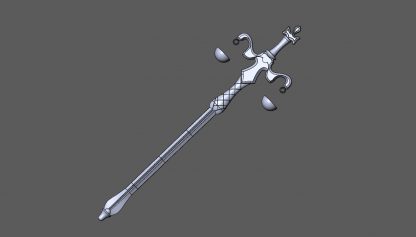 3D model Sword Maiden sword for 3D printing and cosplay from Goblin Slayer