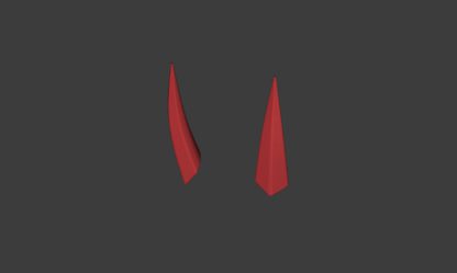 3D model arataki itto horns for 3d print and cosplay