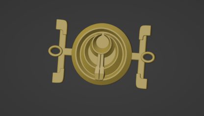 3d model Caitlyn belt buckle from Arcane for 3d print and cosplay