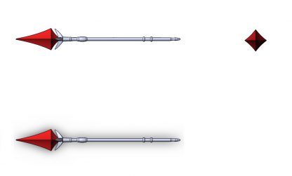 3d model Judal's magic wand for cosplay