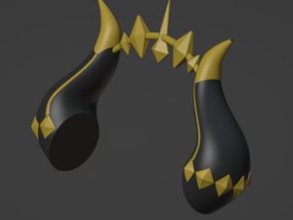3d models Nilous horns and accessories for 3d print and cosplay